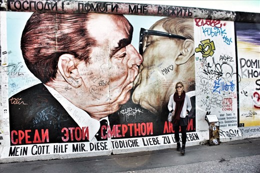 The East Side Gallery of the Berlin Wall