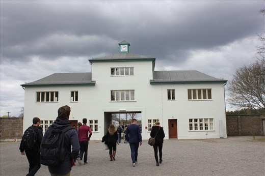 The entry to the concentration camp where everyone was held.. although this area was large.. There were still larger areas that made up the camp that we didn't even see. It was huge.