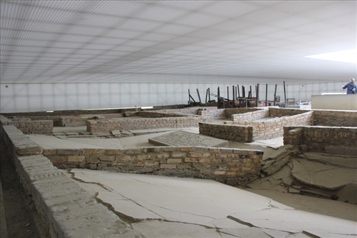 This area was known as 'station Z'. Where prisoners were killed in masses. . The rooms started on the right of the photo where people would go to a waiting room and be told they were having a medical procedure.. they would then go through a series of rooms and Check ups. in the last room their height was measure.. then the guard would push a button sending a message to the guard in the room next door, where he would open a small Window and shoot the prisoner dead. They were then moved into the next room where their bodies were burnt, 3-4 bodies in the ovens at once and later on in the years up to 9 bodies would be piled on top of each other for burning. Most of the SS guards were between 17 and 20 years old, all trained at the camp. When they didn't want to be guards anymore they were allowed to walk away as the camp did not want to have guards who had doubts about what they were doing.