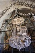 The bone church.. When the plague hit kutna Hora and the cemetery got too full... they simply dug up the bones and later on  some genius made some decorations out of it to fill a chapel.. results are as photographed. .: by hethoandstokesyseuropeanadventure, Views[321]