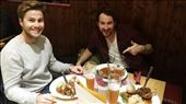 Our first meal in Ulm.. delicious pork knuckle!!!: by hethoandstokesyseuropeanadventure, Views[230]