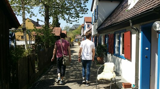 Walking through Ulm.. 
