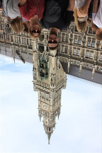 The new town hall in Munich