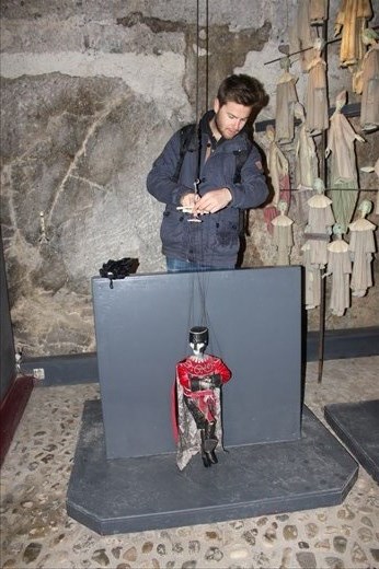 Tom was fascinated with the puppets! Haha the puppet museum in the fortress