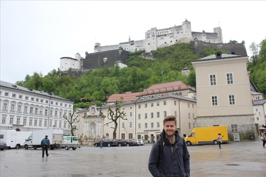 Looking back at the fortres