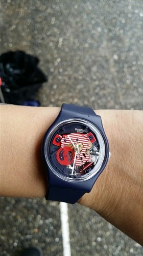 I thought it only appropriate to buy myself a Swiss wrist watch in Switzerland..