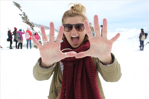 And when you pick up snow balls with bare hands.. It will feel like your hands are going to fall off!