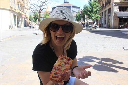 How to gain weight in Europe 101:eat delicious bakery goods every day.