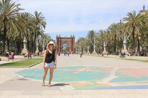 Barcelonas Arc de Triomph