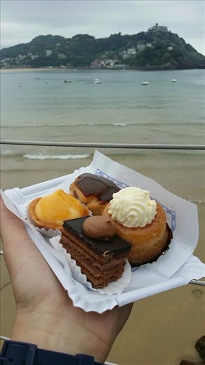 We went with the bite size treats so we could taste more