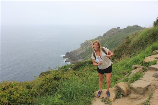 Teaching ourselves Spanish on the way to Pasaia.. We're pretty good at counting to 5 now..and ordering a beer