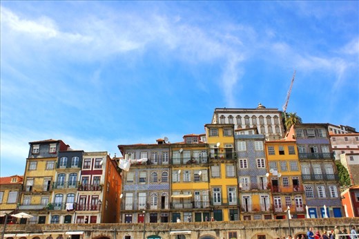 Beautiful Porto. Every roof is the same colour and every house is different. 