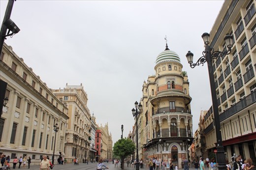 The streets of Seville