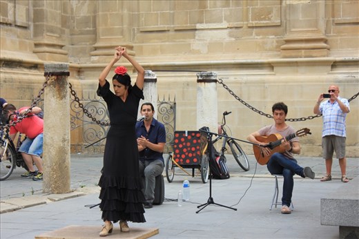 Flamenco in the streets