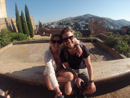 The Alhambra, overlooking Albaicin
