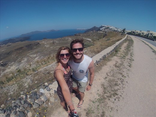 Mid stop between Fira and Perissa