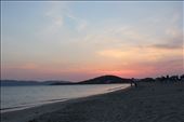 Beautiful Naxos sunsets.. No one breathing down our neck.. In fact , we were nearly the only ones on the beach for every sunset!: by hethoandstokesyseuropeanadventure, Views[243]