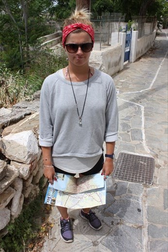 Proof that traveelling isn't always fun and we're not always smiling... This was me caught in a very HANGRY moment.. 