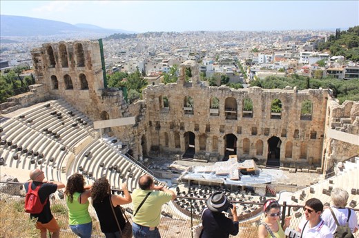The theater at the acropolis