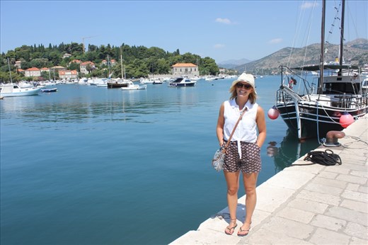Beautiful Dubrovnik... our part of town, outside the old town