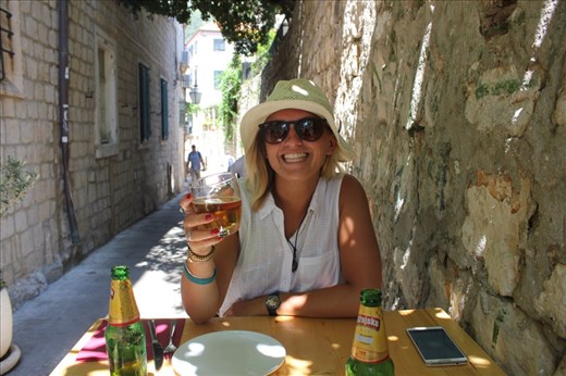 Inside the old town.. down a little street or 2.. you can find delicious little non-tourist trappy  places to eat .. and they served what I craved most... Asian! 