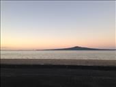 Beautiful sunset looking out at Rangitoto: by hexbomb, Views[165]