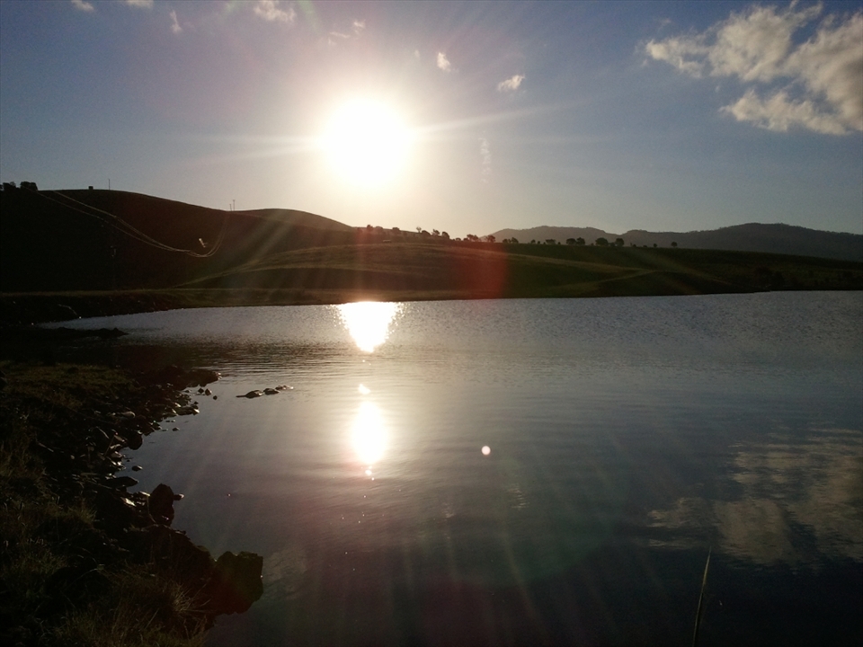 This is somewhere in Tasmania along Port Artur, went for fishing. After a long period of time without fish.