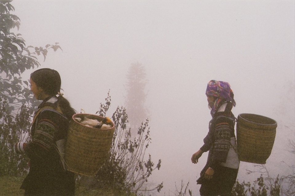 Following two women with supplies from town on their backs, through the mountainous Sapa, one might mistake themselves for being in the clouds.