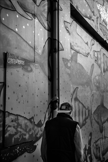 Adventure in the city with my friend 