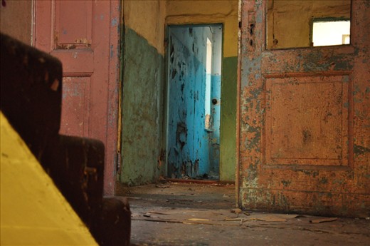 Perhaps a children's ward in another section of the sanatorium complex.