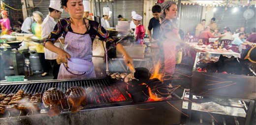 Blown away by the taste of street food....