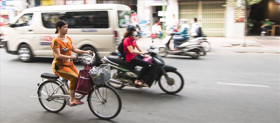 The best way to get around Saigon...