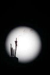 candles and sandals are something indispensable in the ceremony: by hohoho, Views[376]