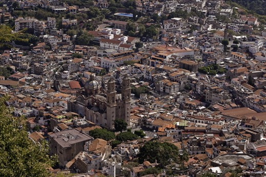 View from the top of the town
