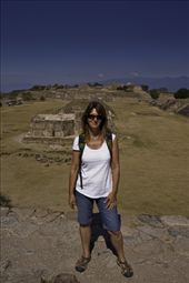 Monte Alban (it looks tiny in the photo but is huge): by holdensontheroad, Views[345]