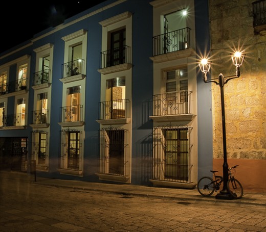 One of the beautiful old buildings in the centre of Oaxaca
