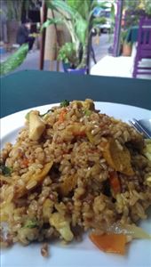 Curried fried rice from May Kaidee's. The BEST meal in the world, exempt from debate!: by homeless_harry, Views[465]