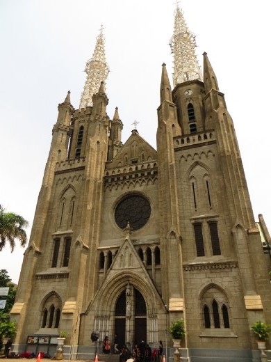The thoughtfully named Jakarta Cathedral