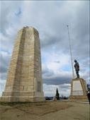 The New Zealand and Mustafa Kemal memorials on Chunuk Bair.: by homeless_harry, Views[402]