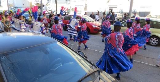 Impressive dancing with barely any spectators.