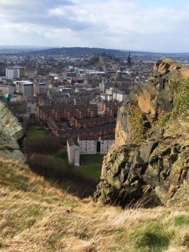 Even sneaky views of the castle are great.