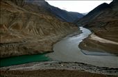 Indus and Zanskar River Confluence, Ladakh: by honey, Views[1038]