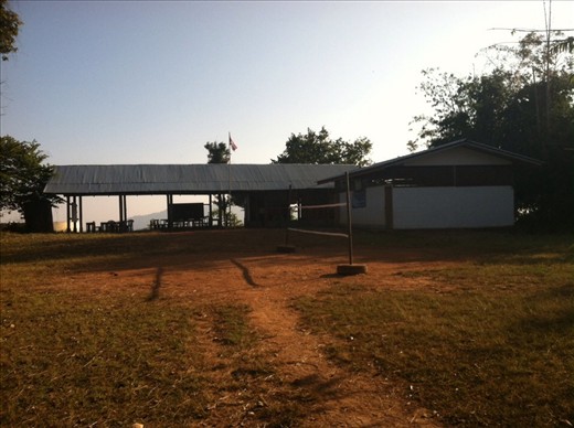 School in the small mountaintop village that we stayed at during the trek.