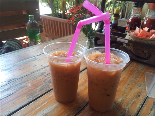 Thai iced tea...aka sweet nectar of life 