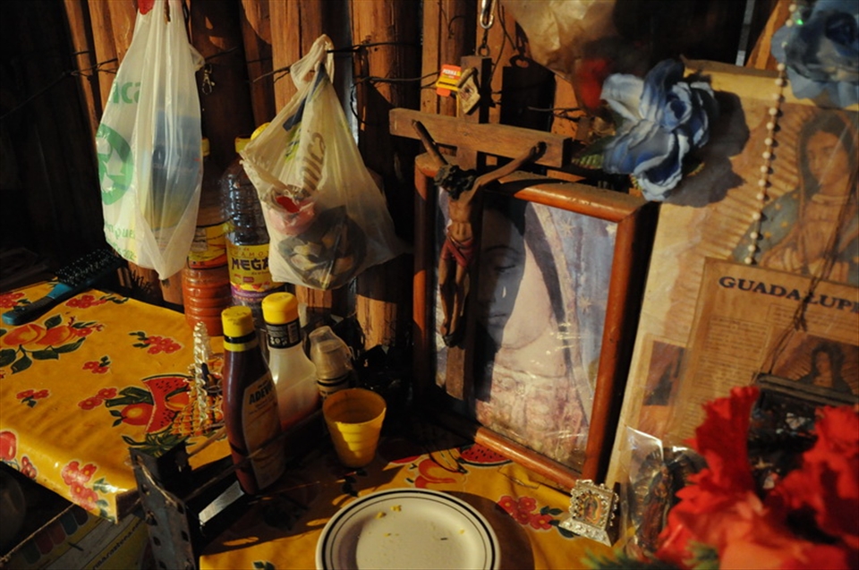 Maya people are fervent Catholics and devoted to the Holy Virgin Mary.