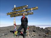 Trek to the summit of Mount Kilimanjaro: by hummingbird, Views[153]