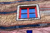 This are some of the windows of Waldspirale building from Darmstadt, Germany: by hundertwasserhaus, Views[316]