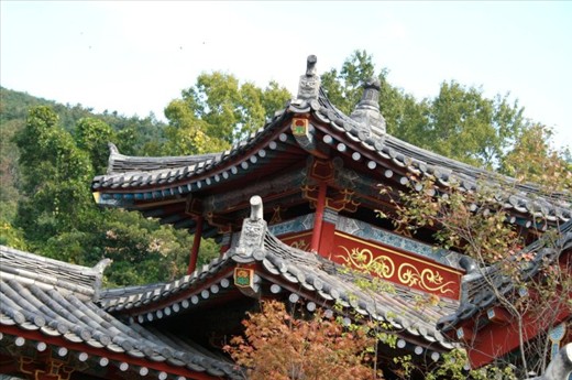 The beauty of traditional Korean architecture.
