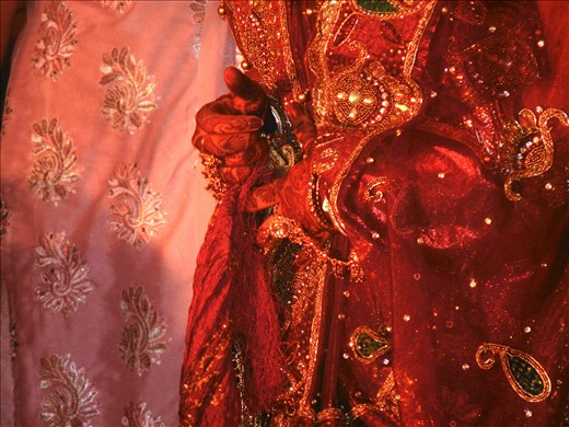 The bride in an Indian Wedding, New Delhi