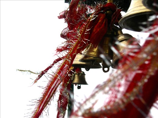 Surkanda Devi Temple,Dhanaulti,India. The temple is about 9600ft from sea level.
